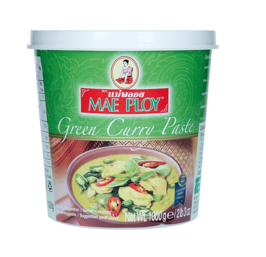 Currypaste grün MAE PLOY 12x1kg