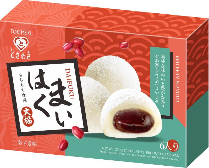 Mochi rote Bohnen Tokimeki 24x210g
