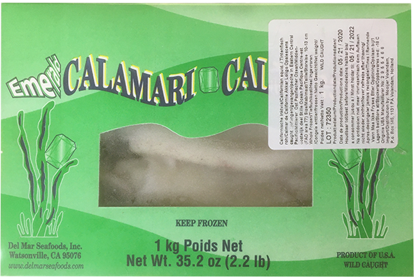 Tintenfisch USA Kalifornia ganz 9-11 EMERALD 12x1kg