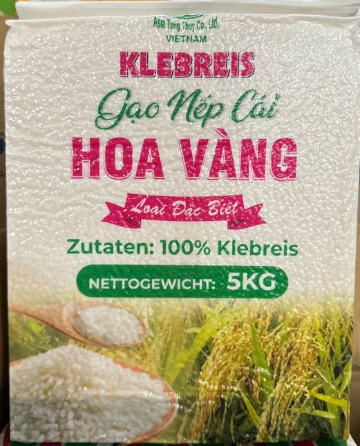 Reis Klebreis rundkorn CAI HOA VANG 4x5kg