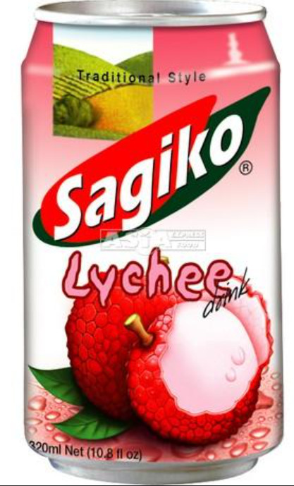 Lychee Getränk SAGIKO 24x320ml