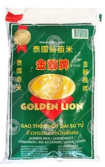 Thai Hom Mali Reis Golden Lion 20kg