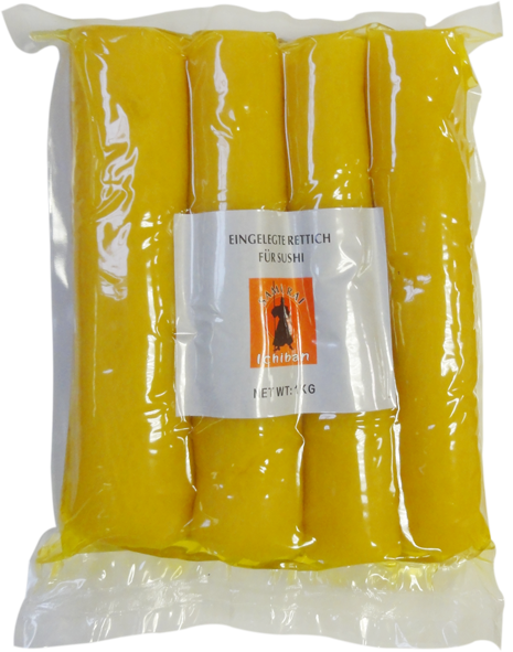 Rettich für Sushi gelb 10x1kg