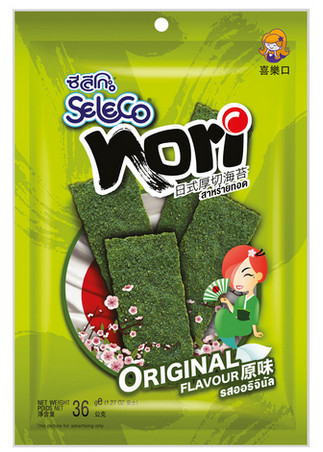 Seetangsnack original Seleco 6x36g