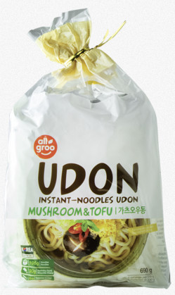 Udon Instant Nudeln Tofu und Pilze Allgroo 12x690g