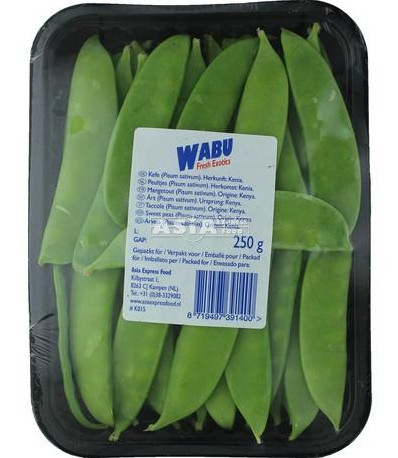 Zuckererbsen frisch 12x250g