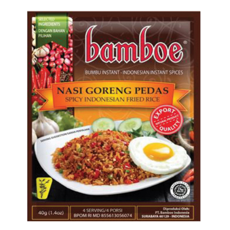 Nasi Goreng Pedas Bamboe Bumbu 48 x 40g
