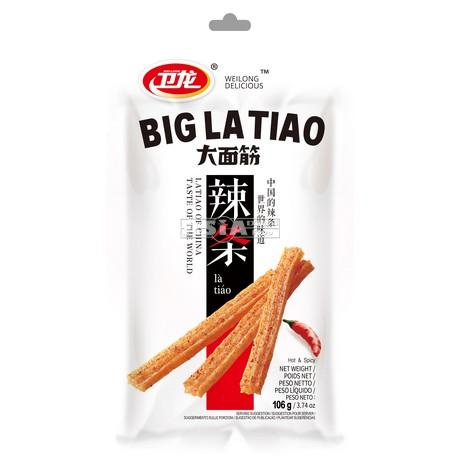 Weizensnack Latiao scharf groß WEILONG 10x106g