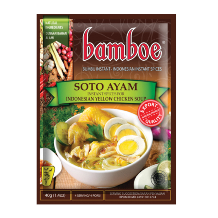 Gewürzmischung Soto Ayam BAMBOE 48x40g