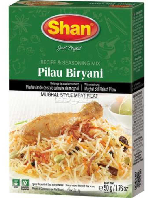 Pilau Biryani Mix SHAN 8x6x50g