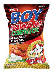 Snack Boy Mais Knoblauch  scharf 40x100g