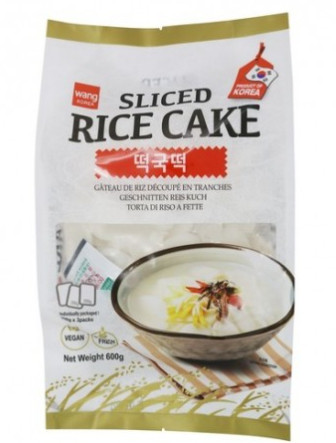 Reiskuchen geschnitten Tteokguk  WANG 12x600g