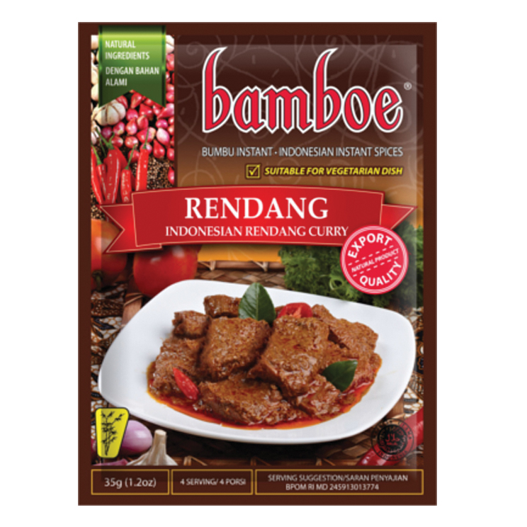 Rendang Bamboe Bumbu 48 x 35g