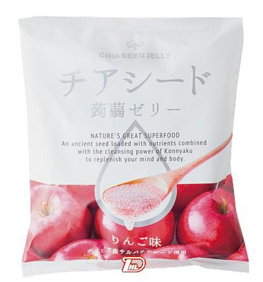 Jelly Snack Apfel mit Chiasamen Wakashou 12x165g
