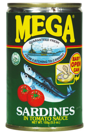 Sardinen in Tomatensauce MEGA 24x155g