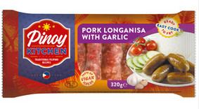 Longanisa Schweinewurst mit Knoblauch Pinsay 12x320g