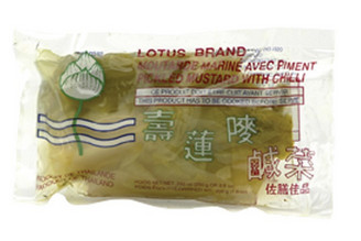 Senfgemüse mit Chili eingelegt LOTUS 36x250g