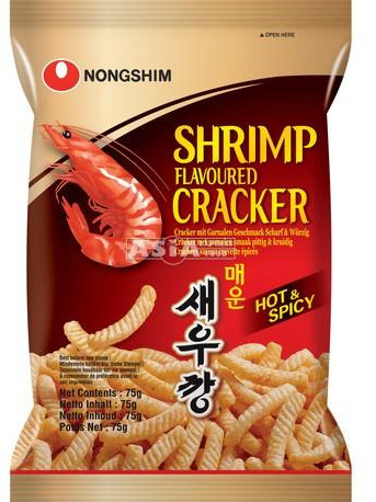 Cracker mit Garnelengeschmack Nongshim 20x75g