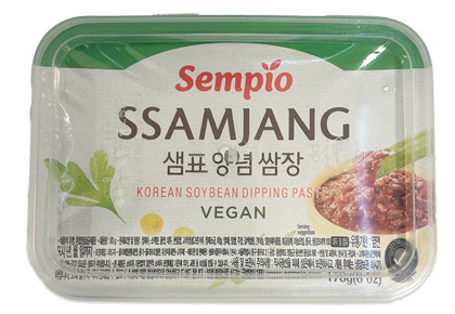 Sojabohnenpaste zum Dippen vegan SEMPIO 24x170g