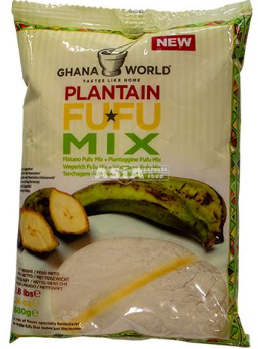 Bananen Mehl (Fufu) Ghana World 24x680g