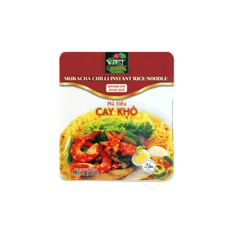 Vifon Tray Instant Reisnudeln Sriracha Chili 12x110g