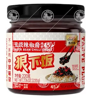 Schwarze Bohnensauce scharf Chin Eat 24x220g