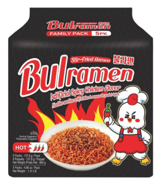 Nudel-Hot-Huhn Bulramen 139gx5x8