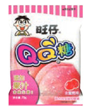 Fruchtgummi Pfirsisch Want Want 60x70g