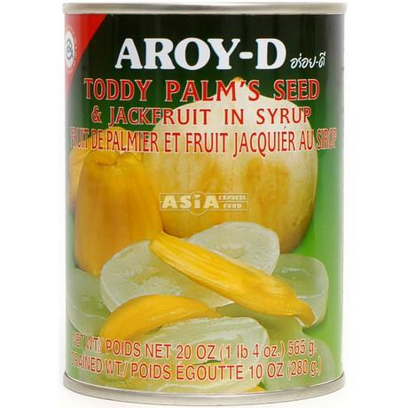 Toddy Palm & Jackfrucht in Sirup AROY-D 12x565g Toddy Palm & Jackfrucht in Sirup AROY-D 12x565g
