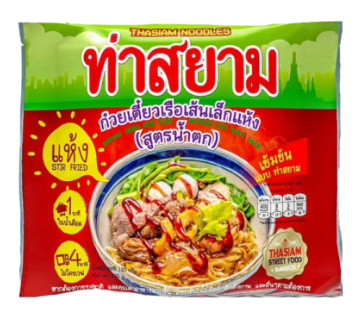 Reissticks getrocknet mit scharfer Sauce THA SIAM 40x120g
