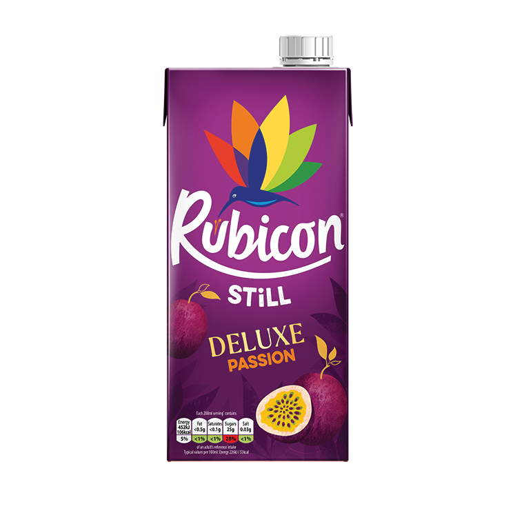 Maracujasaft Deluxe Rubicon 12x1L