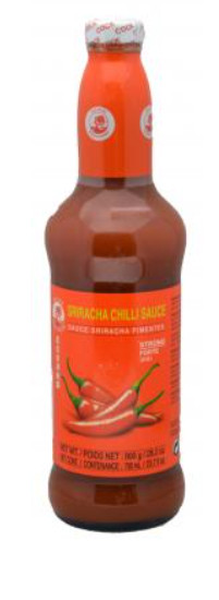 Siracha Chilli Soße (stark) Cock 12x700ml