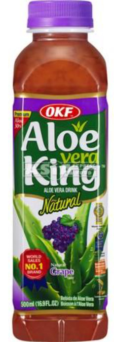 Aloe Vera Getränk Trauben OKF 20x500ml