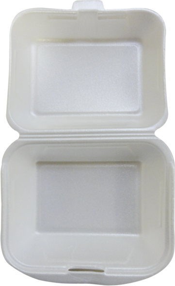 Lunchbox weiß IP9 HP2 185x133x75mm 4x125 Stück 1675