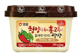 Sojabohnenpaste mit Chili Sempio 12x500g