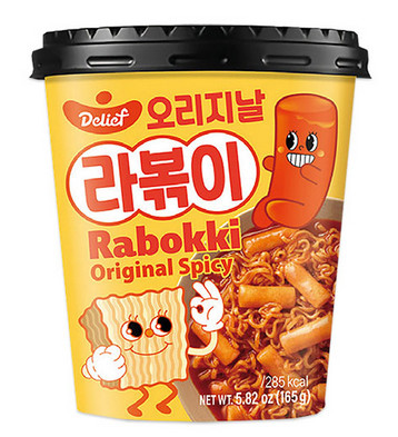 Innudeln Rabokki süß & würzig DELIEF 24x165g