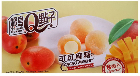 Mochi Taiwan Dessert Q Mango 80g