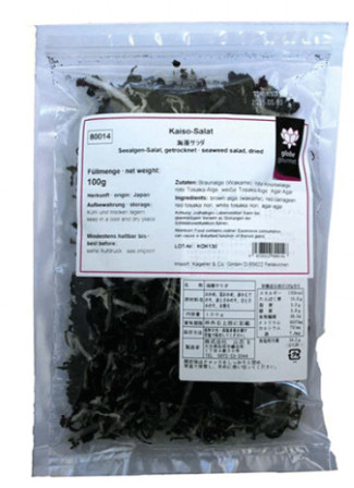 Seetang Salat "Kaiso Salat" mit Pilzen getrocknet 100 g