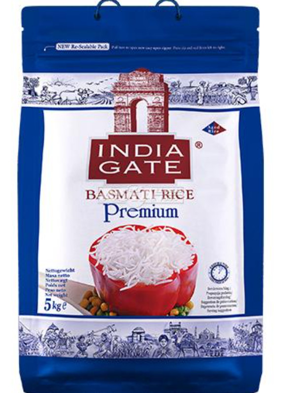 Reis Basmatireis Premium INDIA GATE 8x1kg