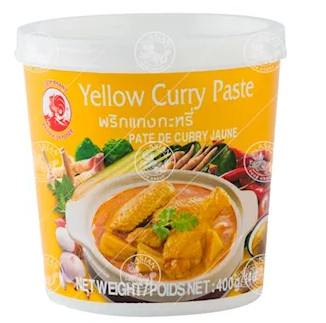 Currypaste gelb COCK 24x400g