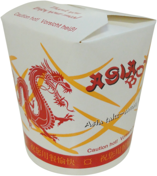 Nudelbox ohne Henkel mit Motiv rund 470ml, 16oz 500St.