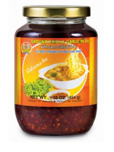 Chili & Knoblauch in Öl DOUBLE SEAHORSE 24x227g