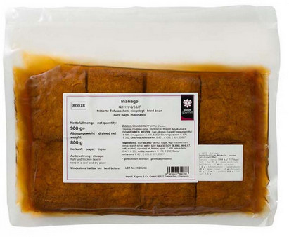 Inariage  Sojataschen eingelegt Globe Gourmet 15x900g