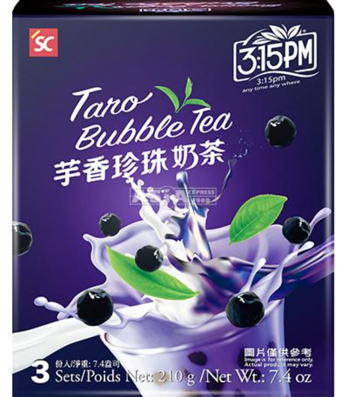Taro Bubble Tee 3:15 PM 24x3x70g