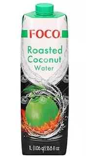 Kokoswasser geröstet FOCO 12x1L