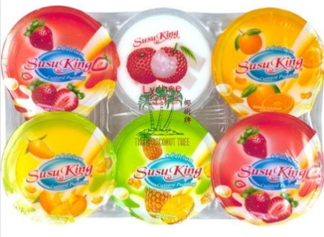 Pudding Früchte Mix Geschmack Susuking 16x(6x80g)
