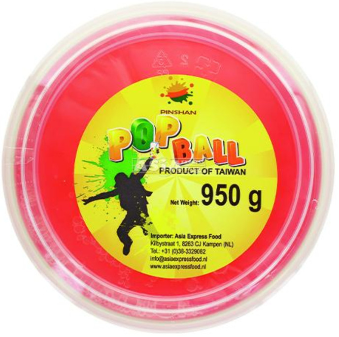 Popping Boba Erdbeere PINSHAN 8x950g