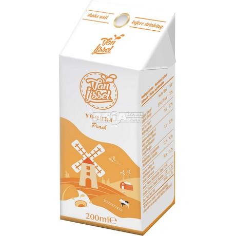 Pfirsisch Joghurt Getränk 12 x 200ml Van Ijssel