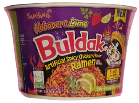 Innudeln Bowl Habanero Lime Samyang 16x110g