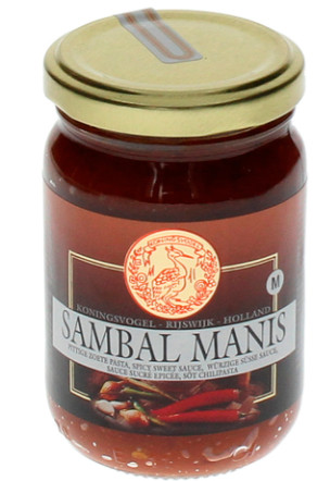 Chilipaste süß Sambal Manis Koningsvogel 6x200g